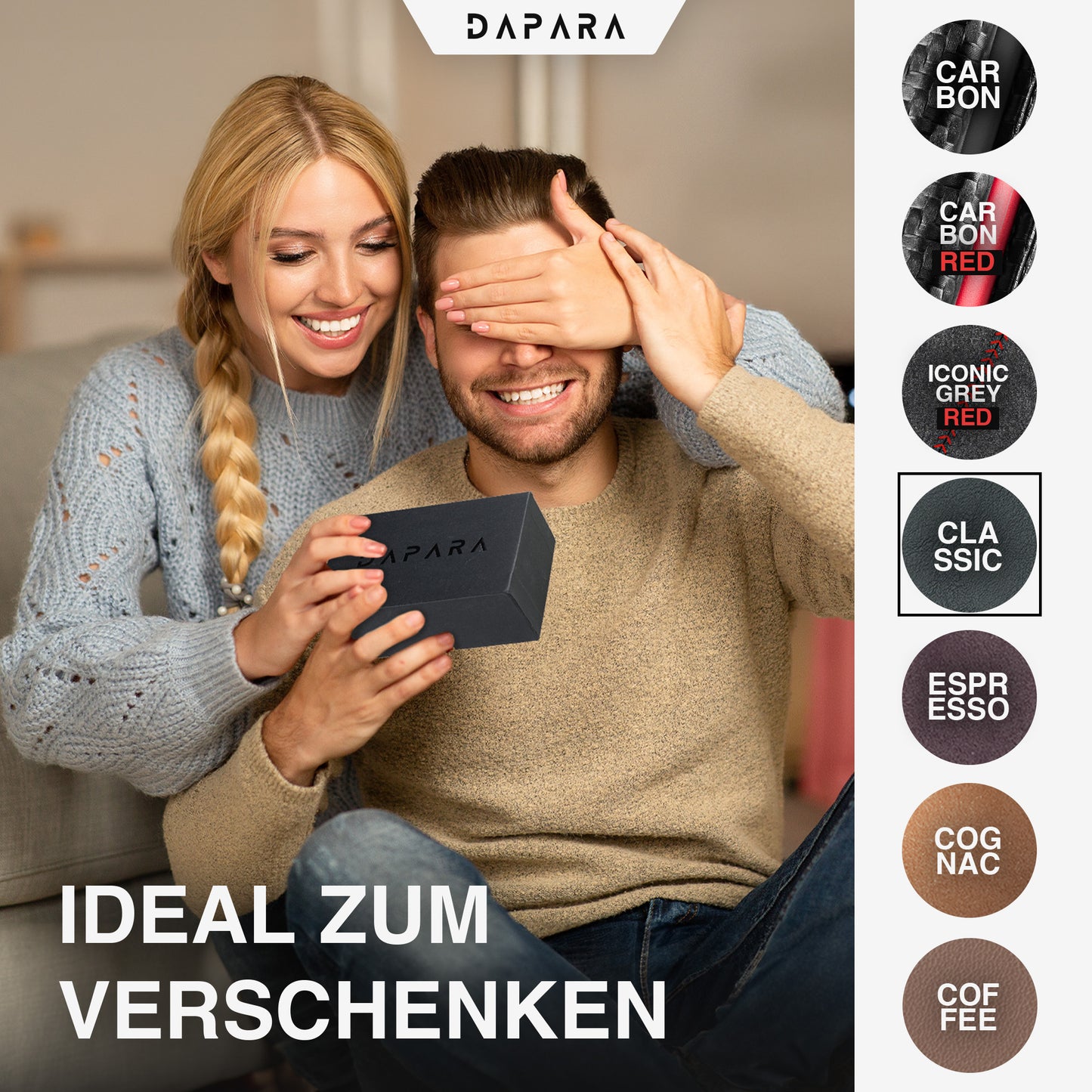 DAPARA Slim Wallet Icon – Premium Kartenetui