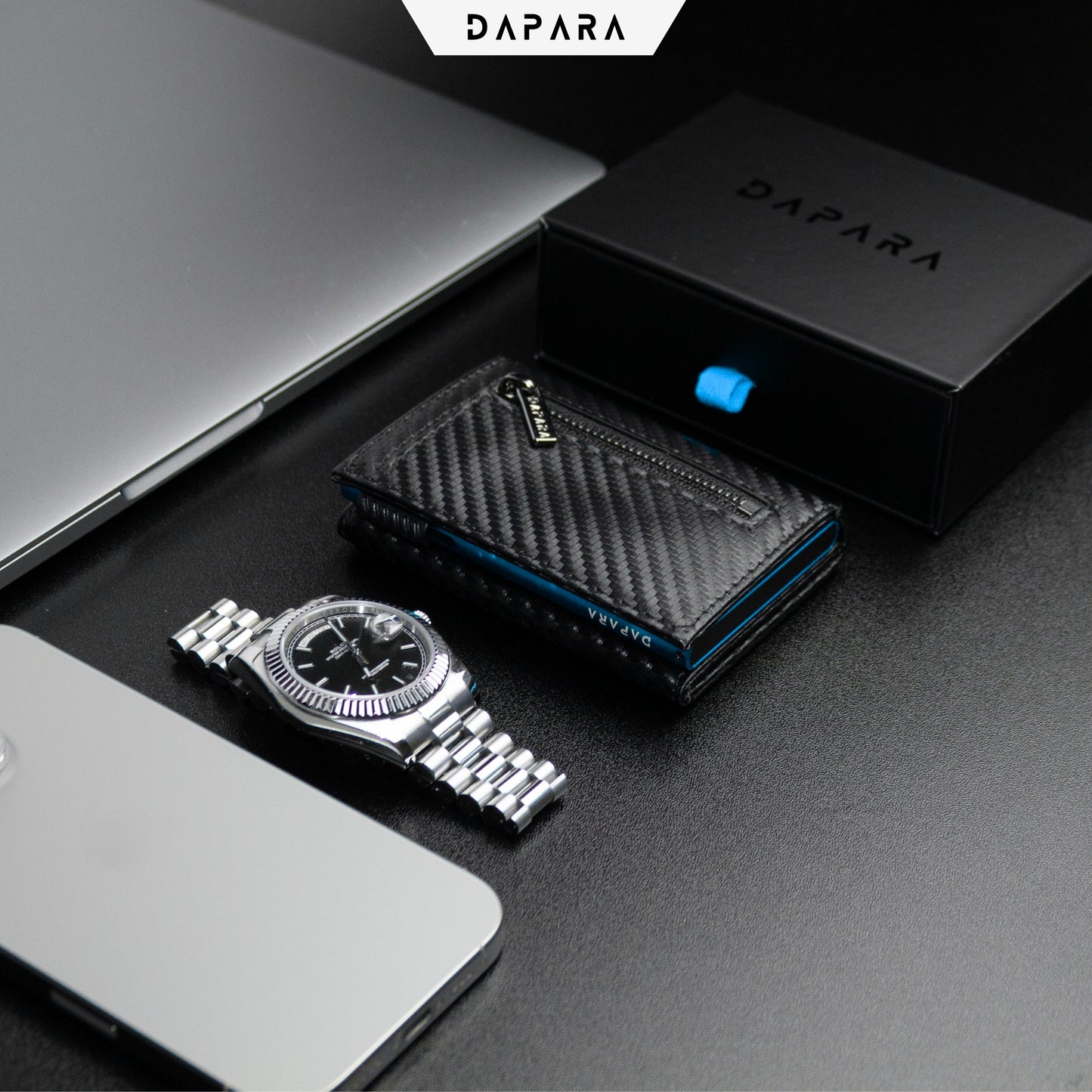 DAPARA Slim Wallet Icon – Premium Kartenetui