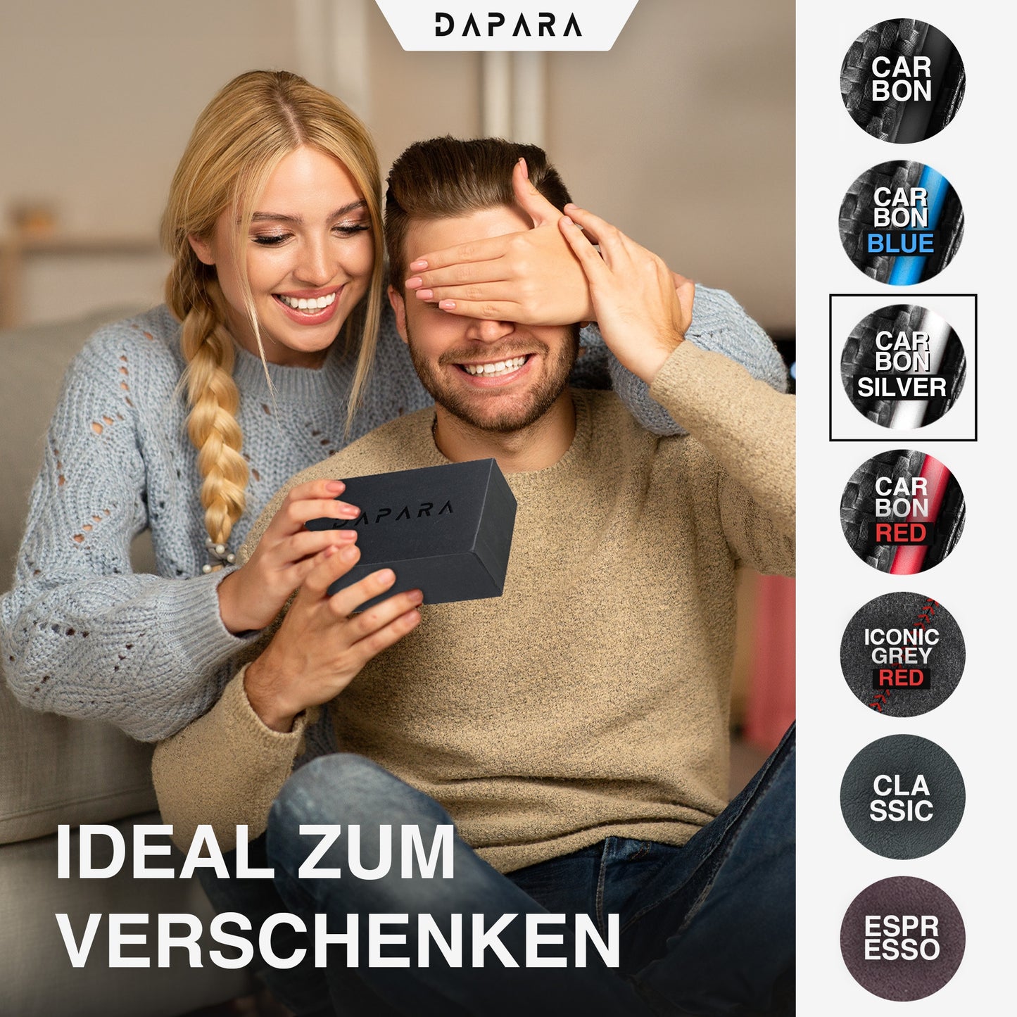 DAPARA Slim Wallet Icon – Premium Kartenetui