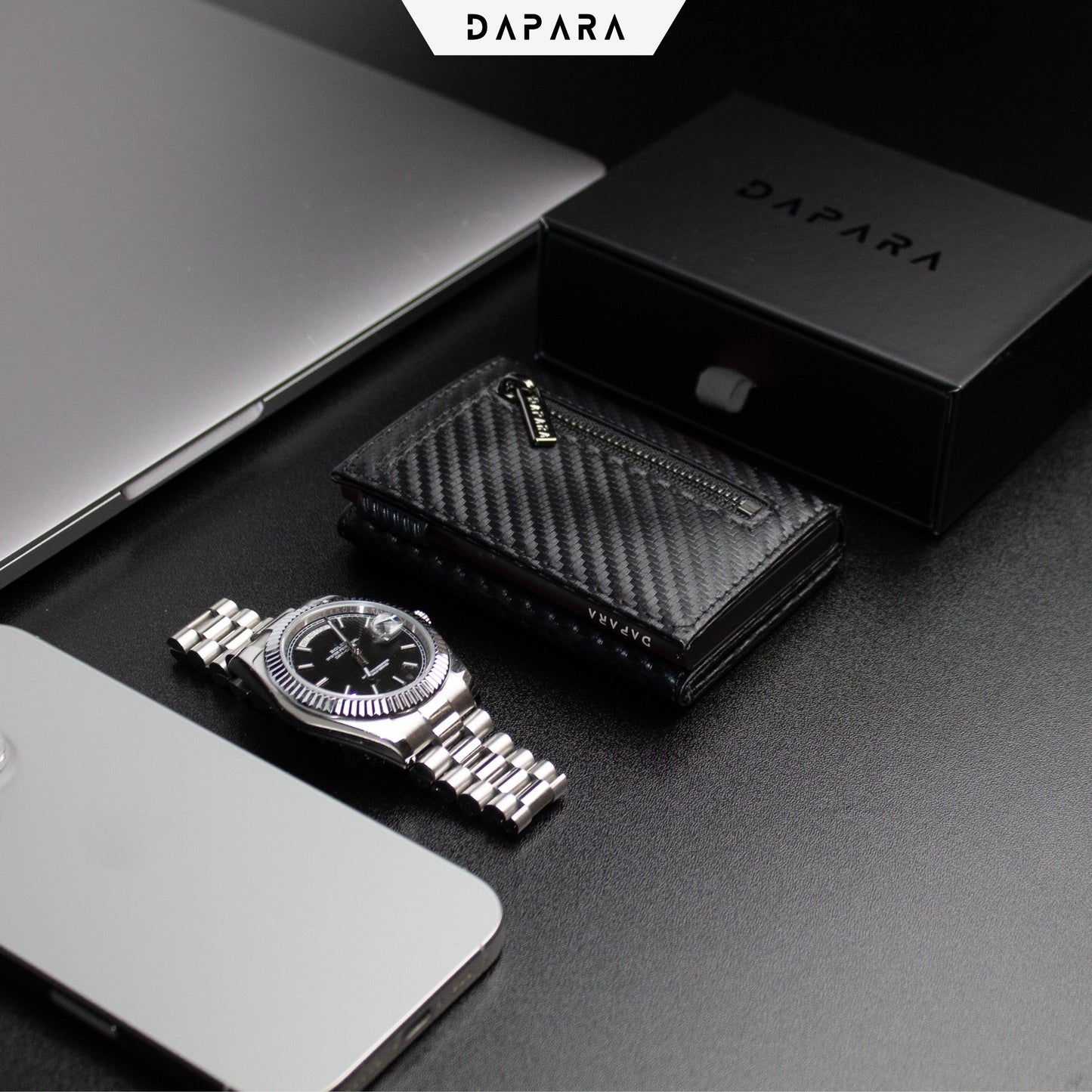 DAPARA Slim Wallet Icon – Premium Kartenetui