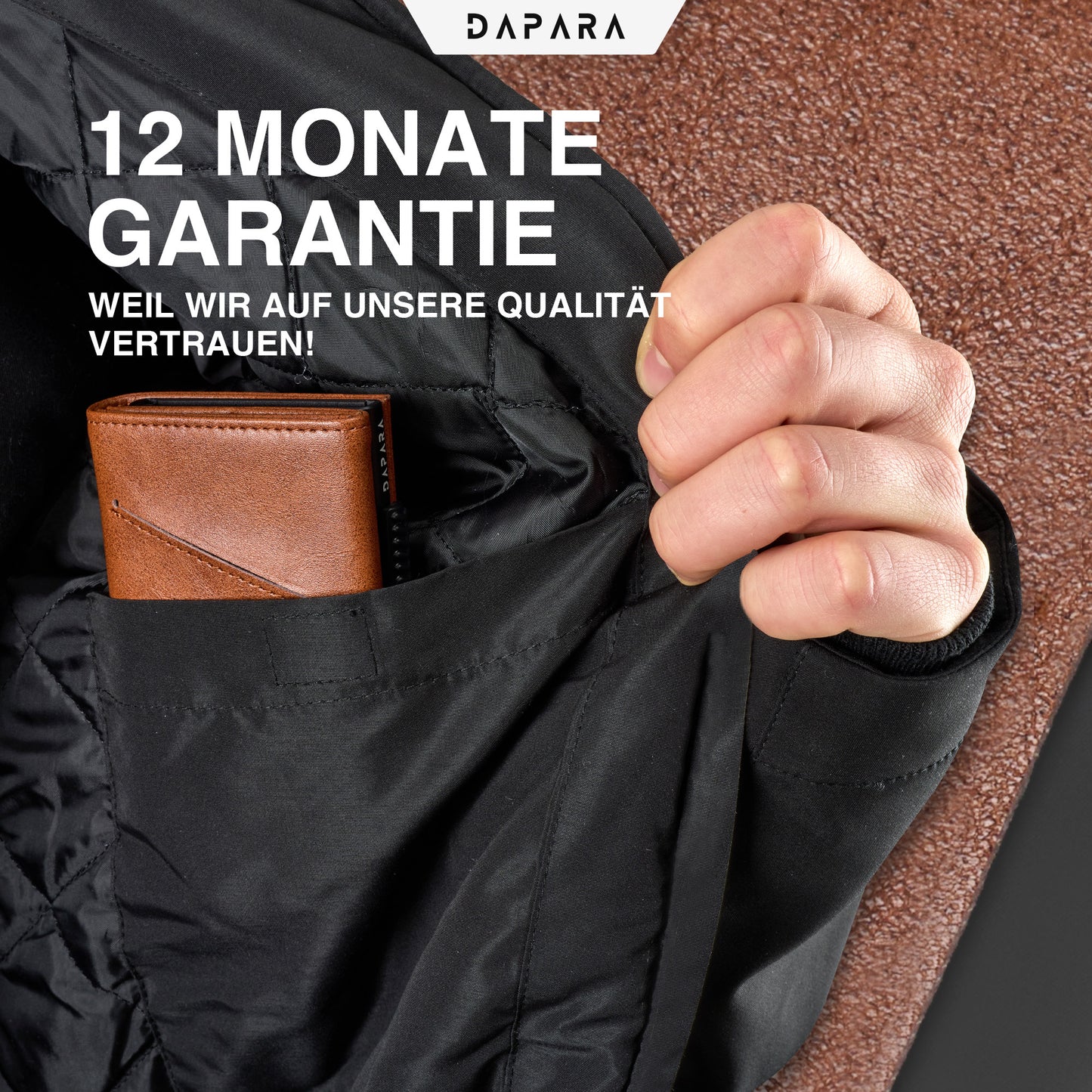 DAPARA Slim Wallet Icon – Premium Kartenetui