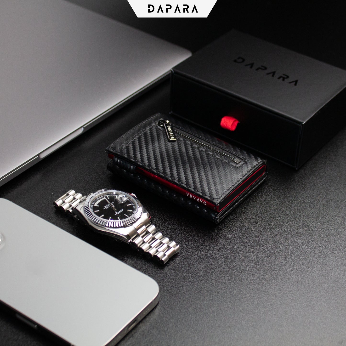 DAPARA Slim Wallet Icon – Premium Kartenetui